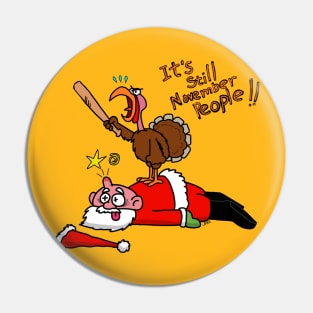 Turkey knocks out Santa Pin