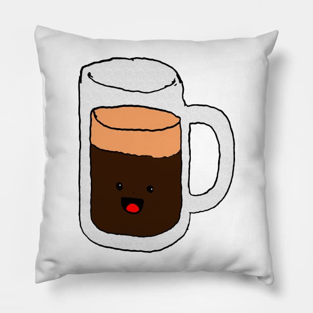 Root Beer Pillow by jhsells98