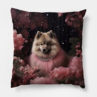 Blushy Finnish Lapphund Pillow