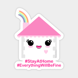 Stay at home Magnet