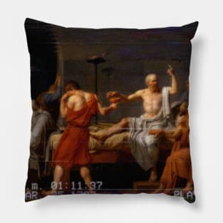 Socrates greek aesthetics Pillow