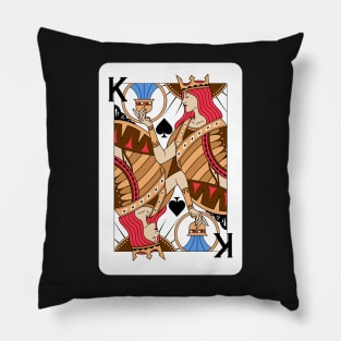 King of Spades Pillow