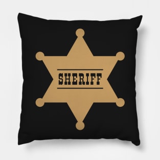 Sheriff’s Star (Cowboy) Pillow