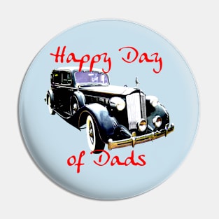 Father's Day 1930s classic car Packard Day of Dads Pin