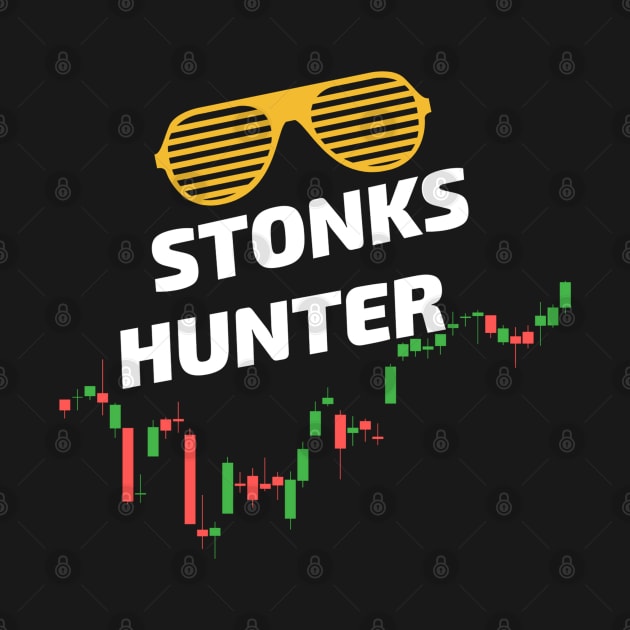Stonks Hunter by Trader Shirts