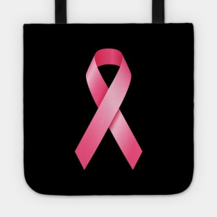 Breast Cancer awareness pink ribbon Tote