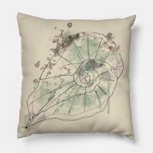 Messy Begonia Pillow