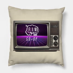 The Five Count Co-op TV Pillow