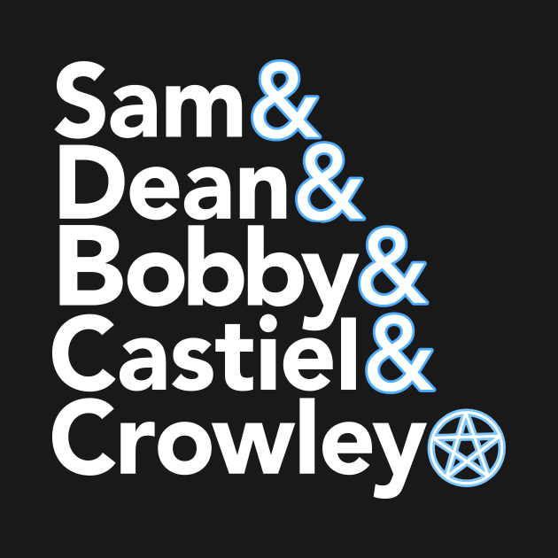 Supernatural Helvetica - Supernatural - T-Shirt