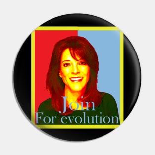 join for evolution Pin