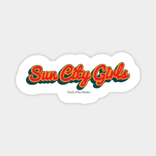 Sun City Girls Magnet by PowelCastStudio