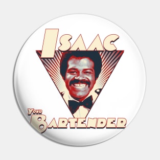 Isaac, your Bartender Pin