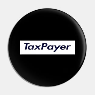 SUPER TAX PAYER LOGO Pin