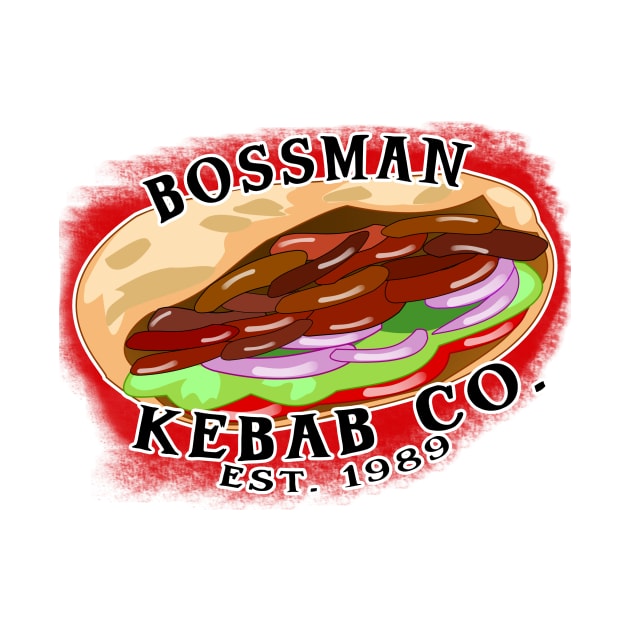 Bossman kebab company British takeaway kebabs by Captain-Jackson