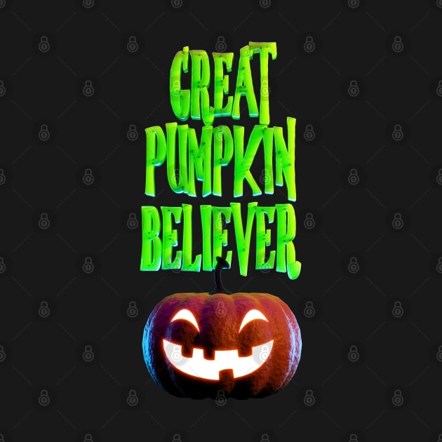 Great Pumpkin Believer in 3D by DanielLiamGill