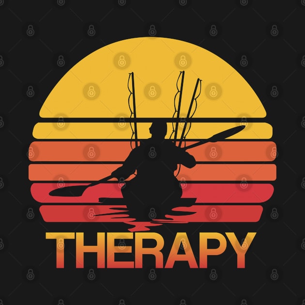 Kayak Fishing - Therapy by Kudostees