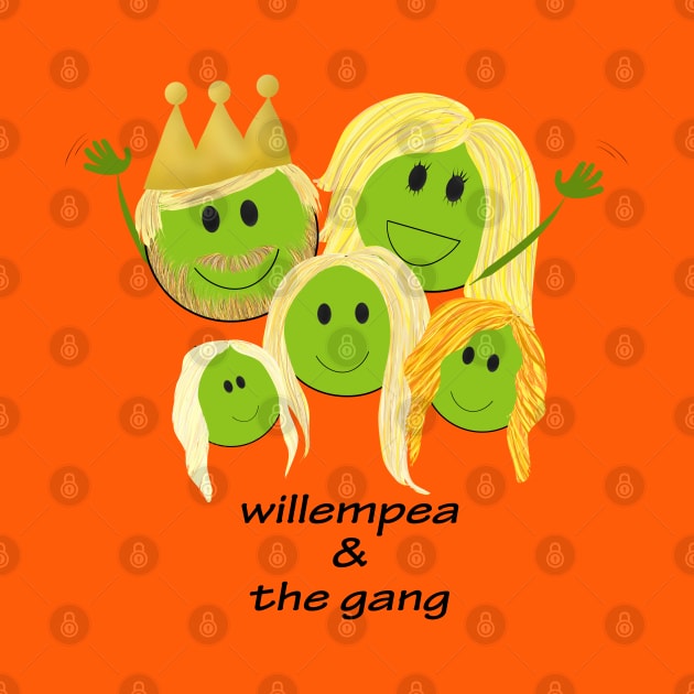 willempea & the gang by shackledlettuce