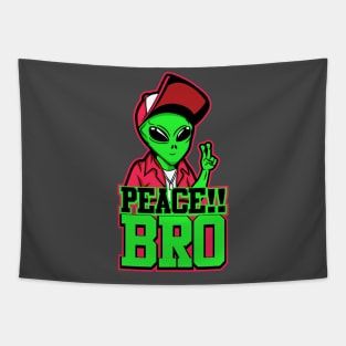 alien hip hop peace bro Tapestry