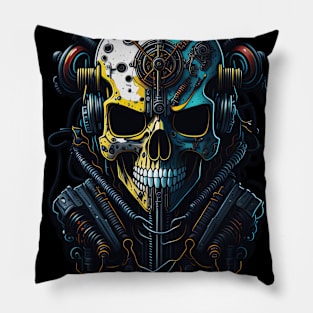 Cyborg Heads Pillow