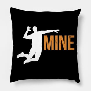 Mine funny t-shirt Pillow