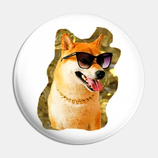 Thug Doge stickers and magnets! Crypto shiba! Pin