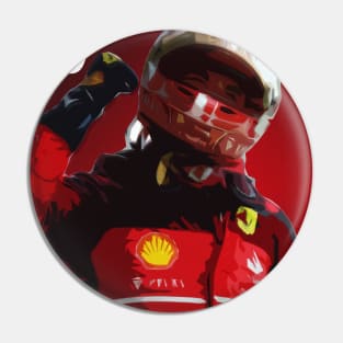 Charles Leclerc 16 F1 Pin