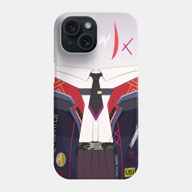 Hololive jp - nakiri ayame new costume Phone Case by naderu