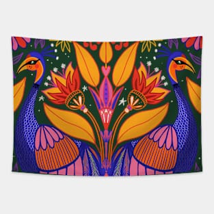 Peacocks Tapestry