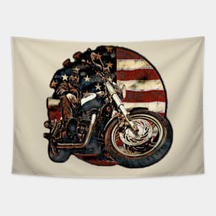 Patriotic Papa Hash Tapestry