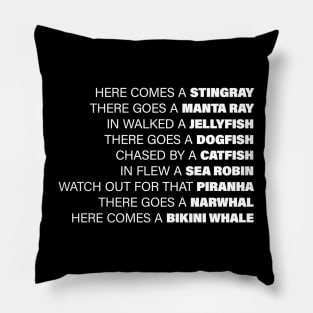 Rock Lobster Sightseeing Pillow