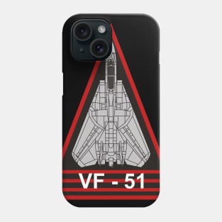 F14 Tomcat - VF51 Screaming Eagles Phone Case