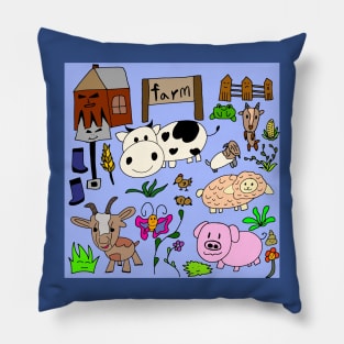 Farm life Pillow