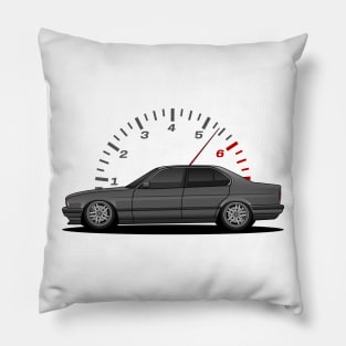 Gray E34 Pillow