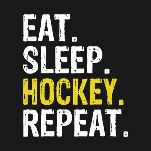 Eat Sleep Hockey Repeat T-Shirt