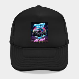 Monster Trucks Are My Jam Monster Truck Hat