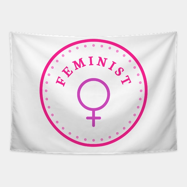 feminist circle Tapestry by iambolders