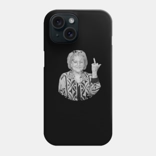 Pose Dorothy Zbornak F*ck Cool Vintage Phone Case