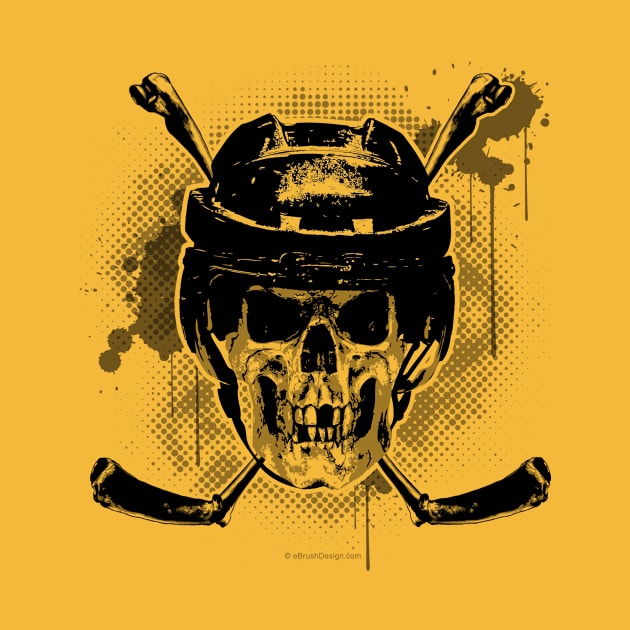 Hockey Skull by eBrushDesign