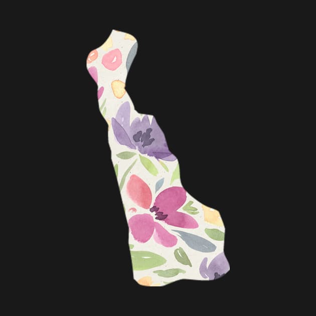 Delaware Silhouette Florals by randomolive