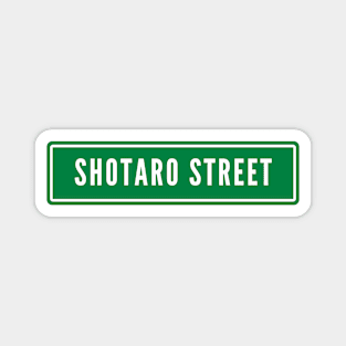 Shotaro Street Sign RIIZE Magnet