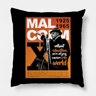 Malcolm X Spirit Pillow