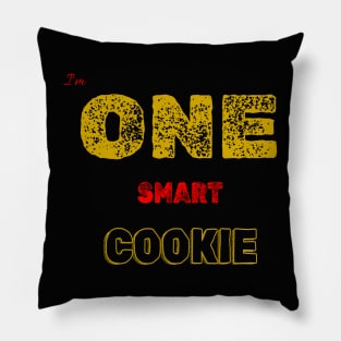 One smart cookie intelligent person Pillow