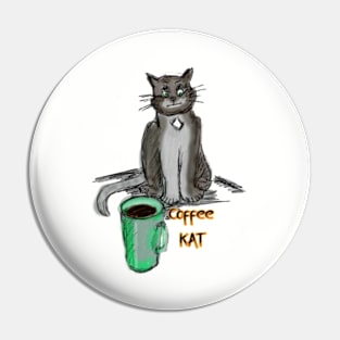 Coffee Kat Pin