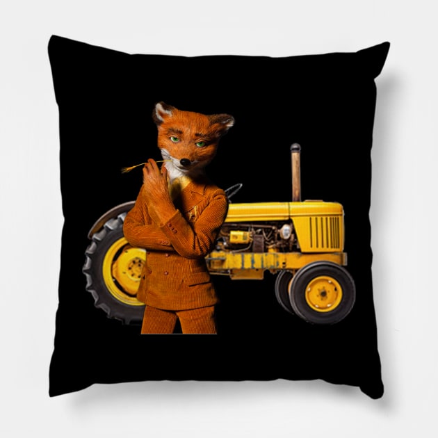 mr. fox Pillow by GAGO5