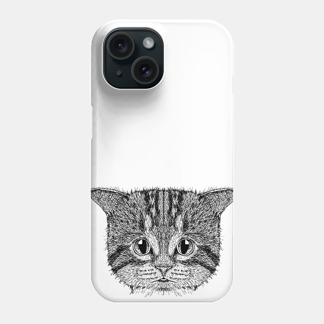 Cat 15 Phone Case by msmart