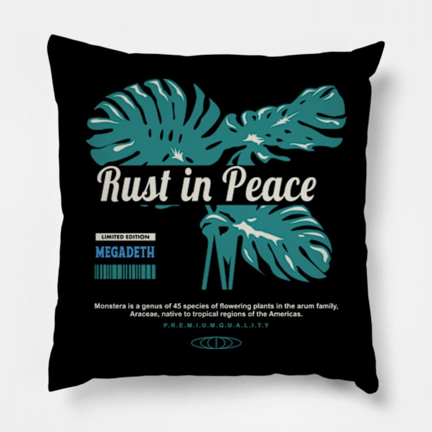 Rust in Peace Capitol Pillow by Ria_Monte