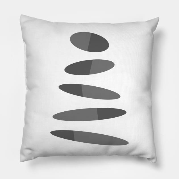 Zen Equilibrium Pillow by ArtsByNaty