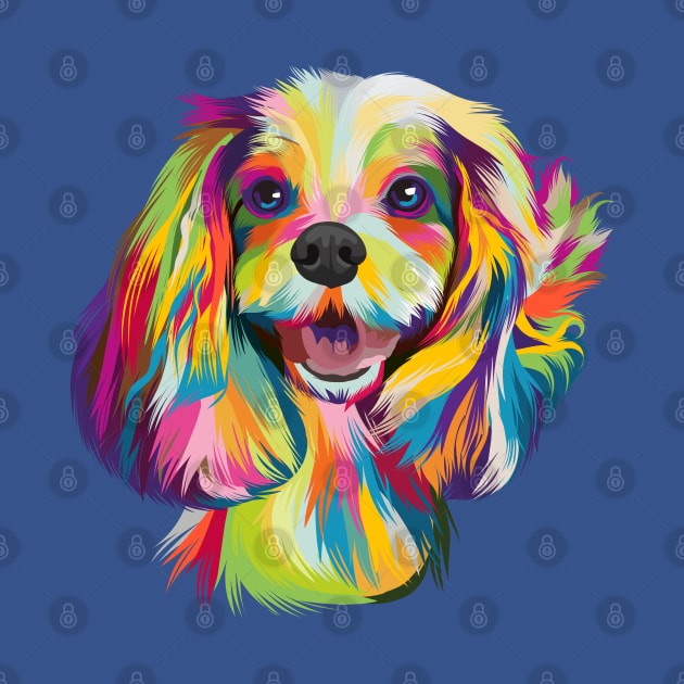 Pop Art Cavalier King Charles Spaniel by Cavalier Gifts