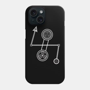 Pictish Double Disc Z-Rod Phone Case