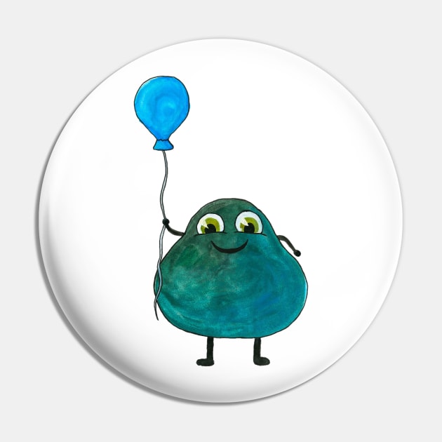 Rob the balloon monster Pin by LeighsDesigns